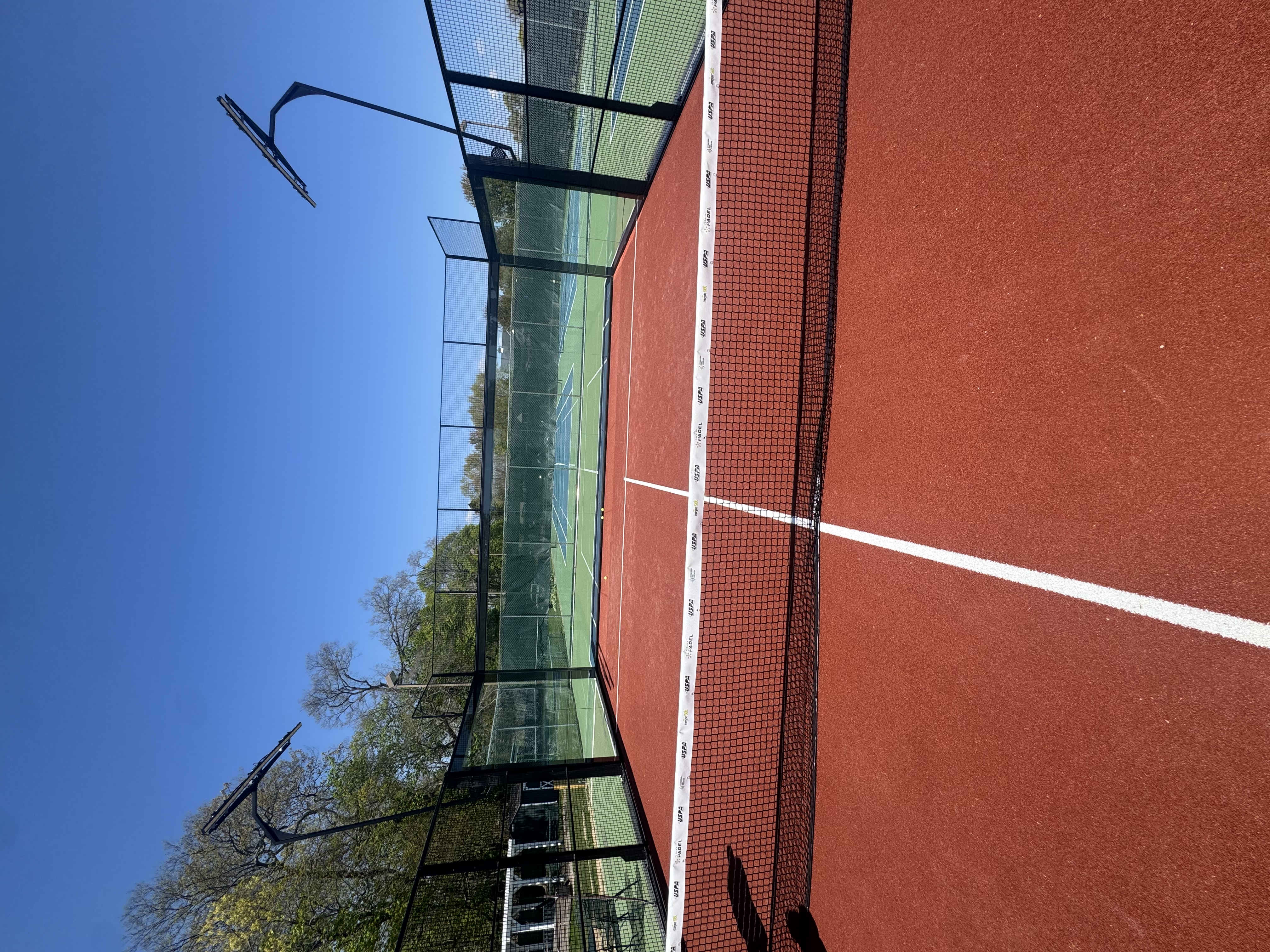 Padel court at Sleepy Hollow